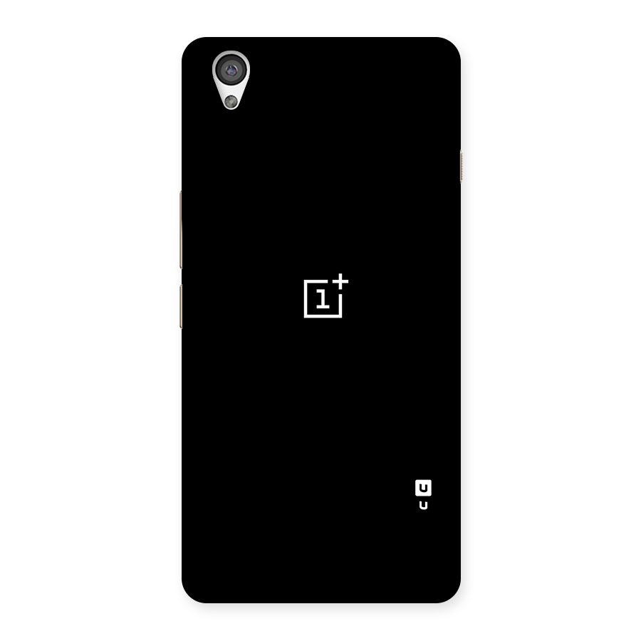 Jet Black OnePlus Special Back Case for OnePlus X