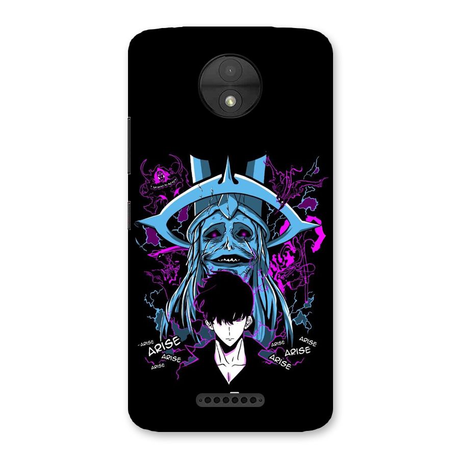 Jinwoo Arise Back Case for Moto C