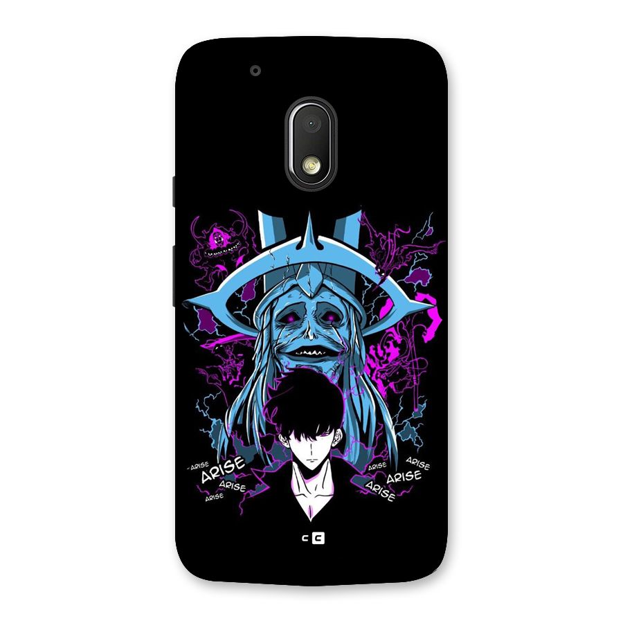 Jinwoo Arise Back Case for Moto G4 Play