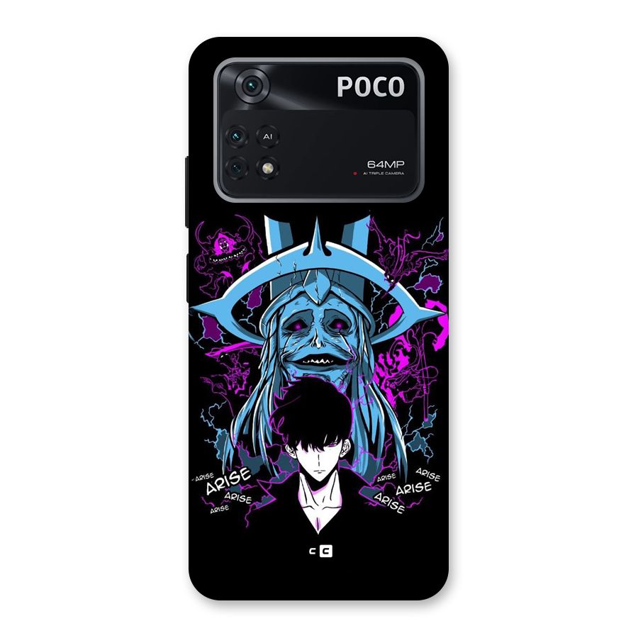 Jinwoo Arise Back Case for Poco M4 Pro 4G