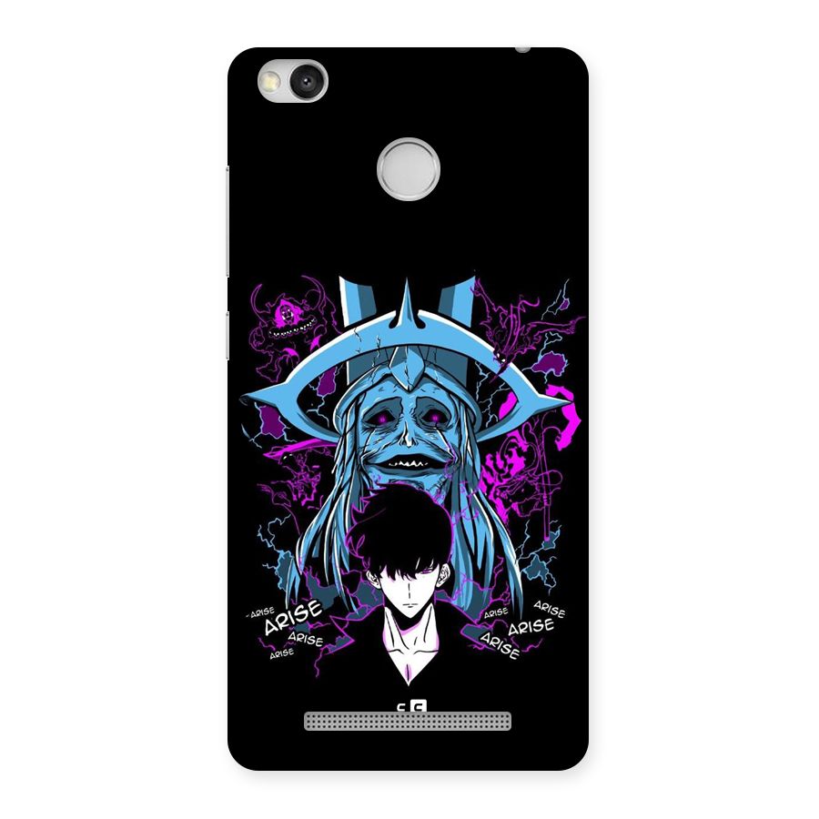 Jinwoo Arise Back Case for Redmi 3S Prime