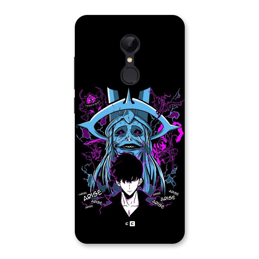 Jinwoo Arise Back Case for Redmi 5