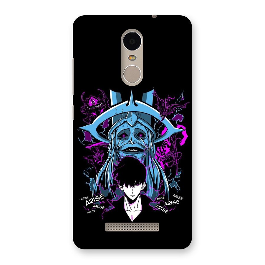 Jinwoo Arise Back Case for Redmi Note 3
