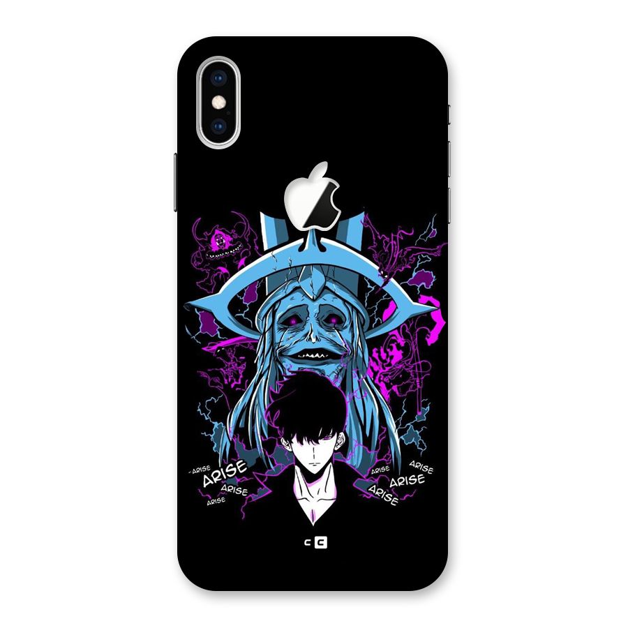 Jinwoo Arise Back Case for iPhone XS Max Apple Cut