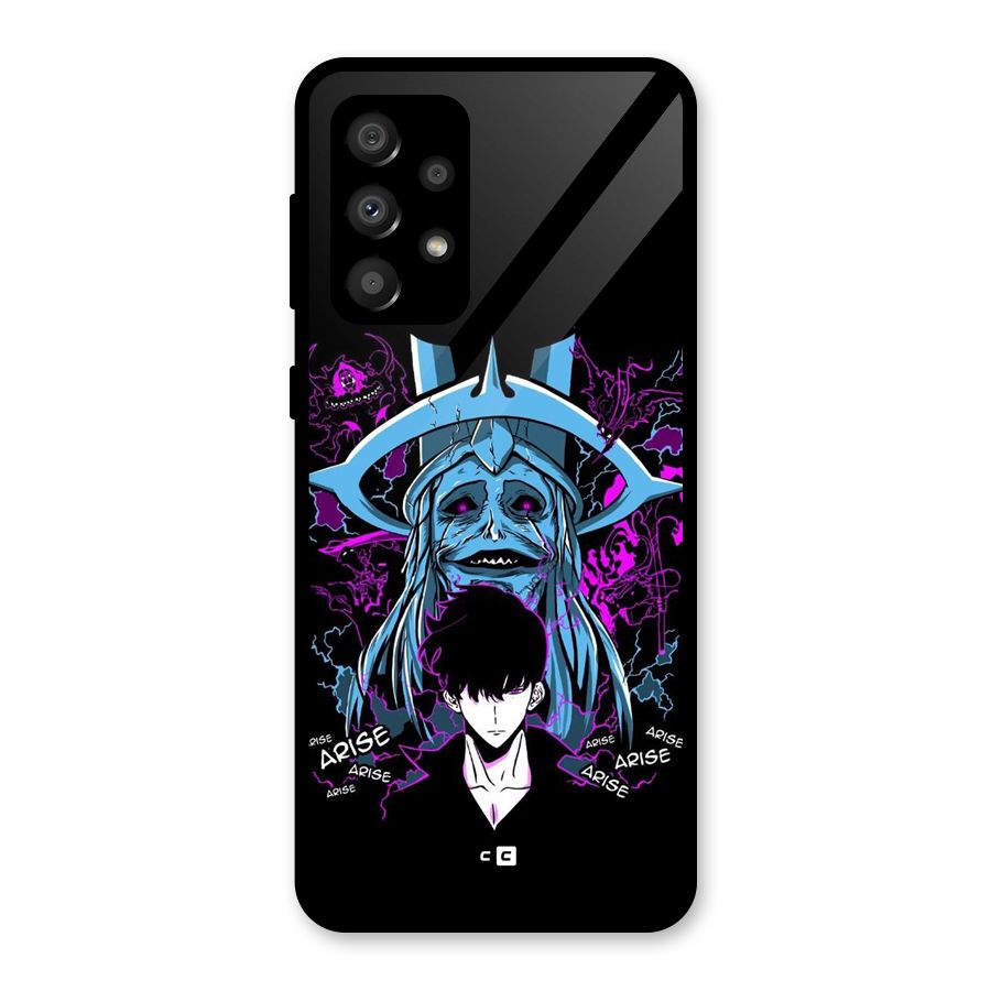 Jinwoo Arise Glass Back Case for Galaxy A32