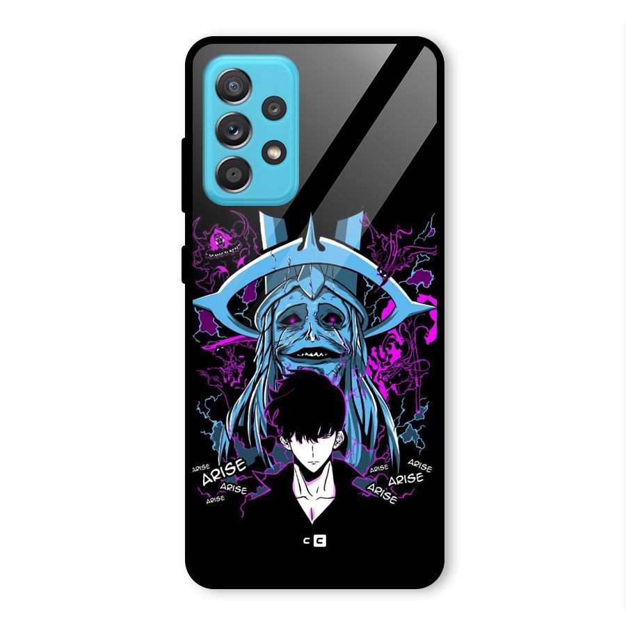 Jinwoo Arise Glass Back Case for Galaxy A52s 5G