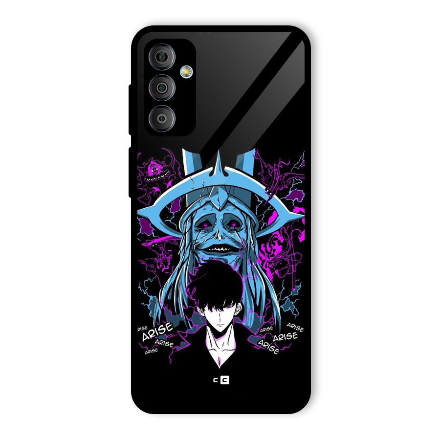 Jinwoo Arise Glass Back Case for Galaxy F23