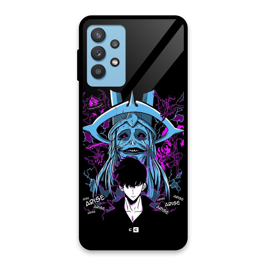 Jinwoo Arise Glass Back Case for Galaxy M32 5G