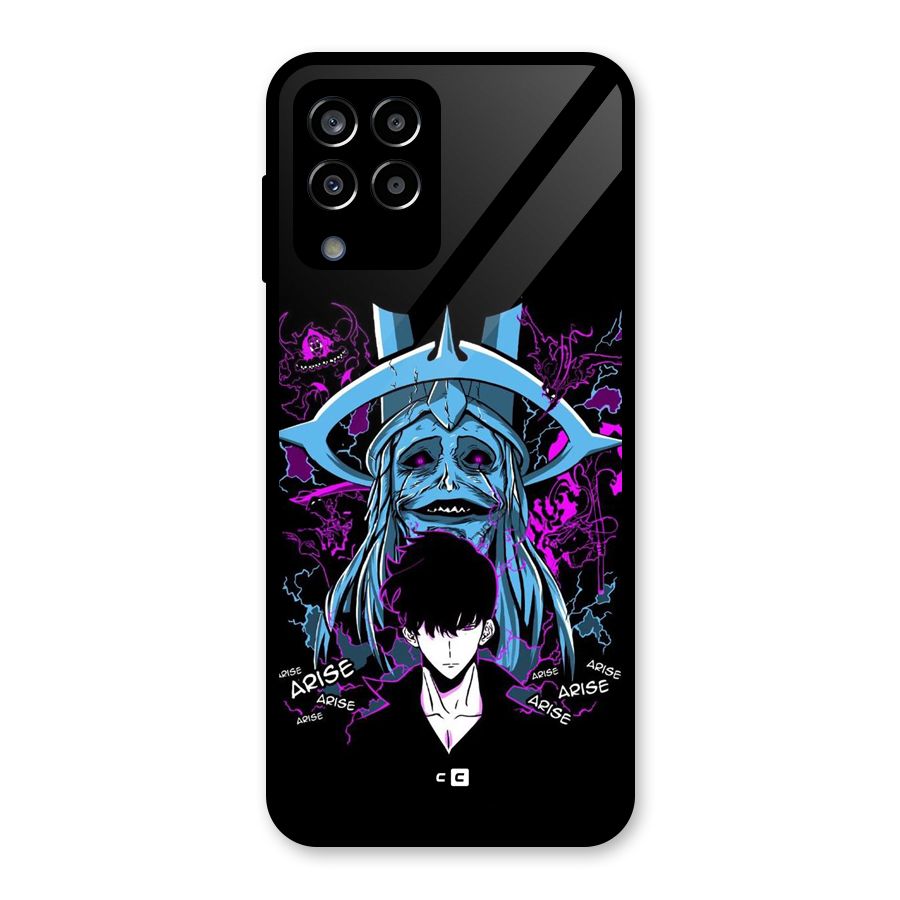 Jinwoo Arise Glass Back Case for Galaxy M33