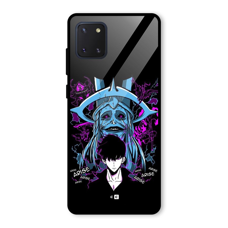 Jinwoo Arise Glass Back Case for Galaxy Note 10 Lite