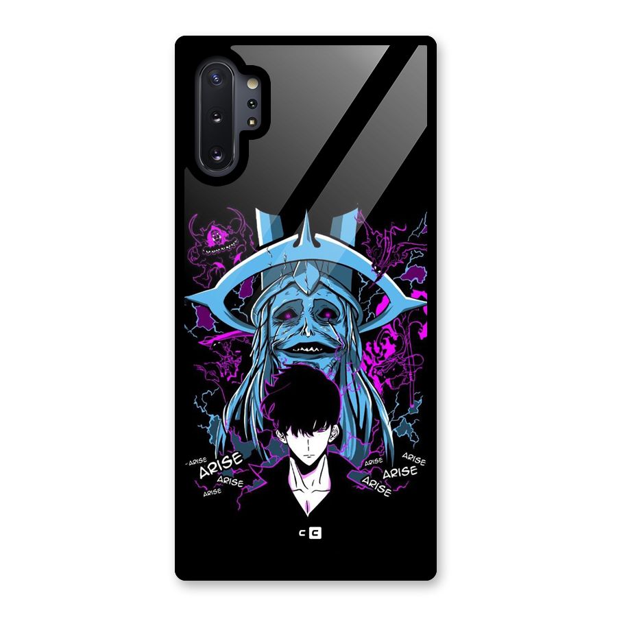 Jinwoo Arise Glass Back Case for Galaxy Note 10 Plus