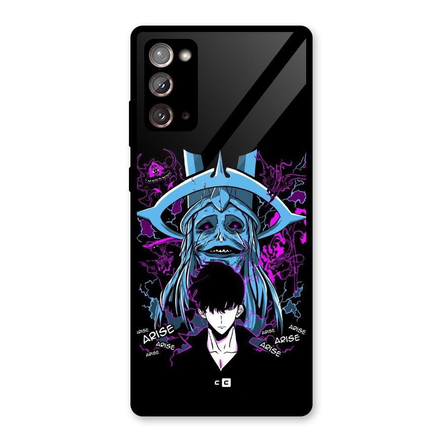 Jinwoo Arise Glass Back Case for Galaxy Note 20