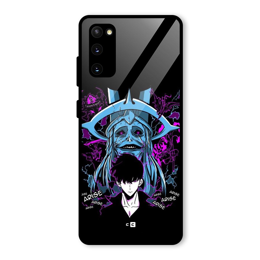 Jinwoo Arise Glass Back Case for Galaxy S20 FE