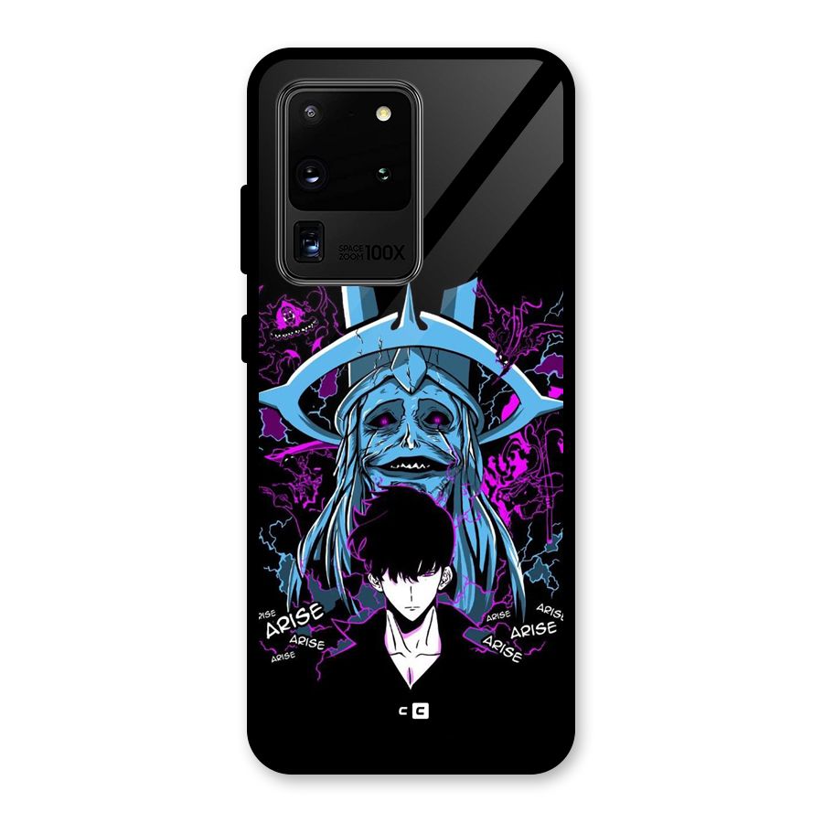 Jinwoo Arise Glass Back Case for Galaxy S20 Ultra