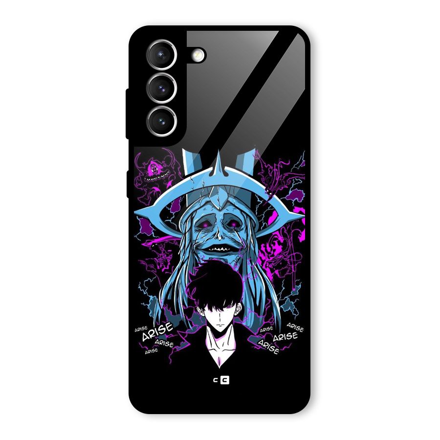 Jinwoo Arise Glass Back Case for Galaxy S21 5G