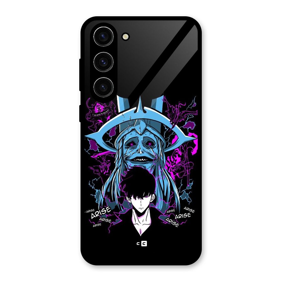 Jinwoo Arise Glass Back Case for Galaxy S23 Plus