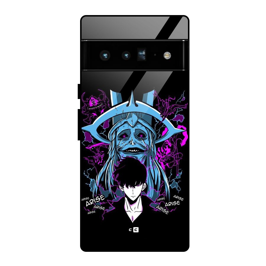 Jinwoo Arise Glass Back Case for Google Pixel 6 Pro