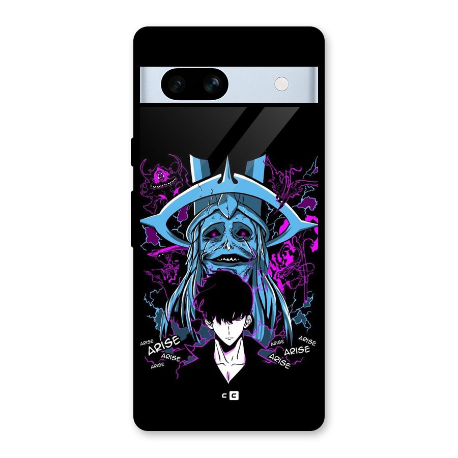 Jinwoo Arise Glass Back Case for Google Pixel 7a