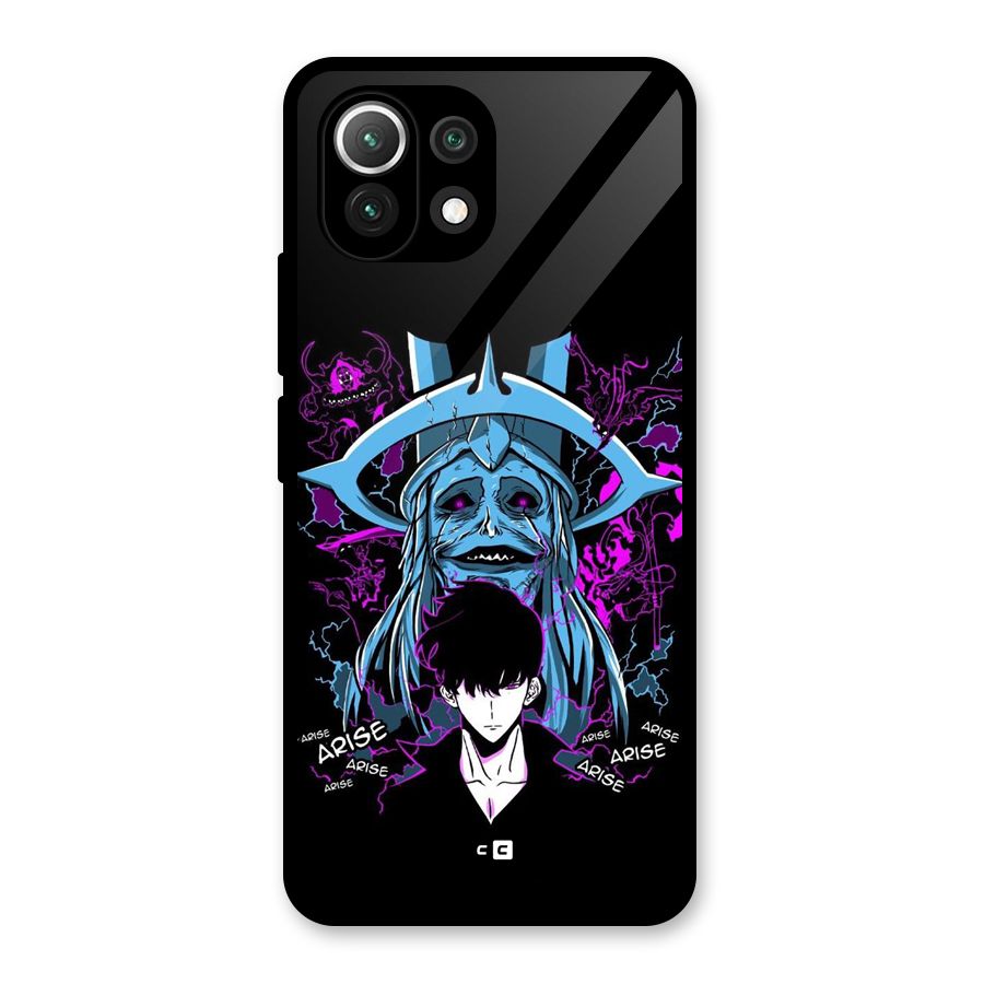 Jinwoo Arise Glass Back Case for Mi 11 Lite