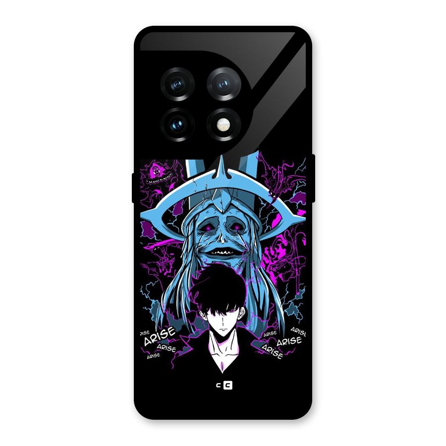 Jinwoo Arise Glass Back Case for OnePlus 11