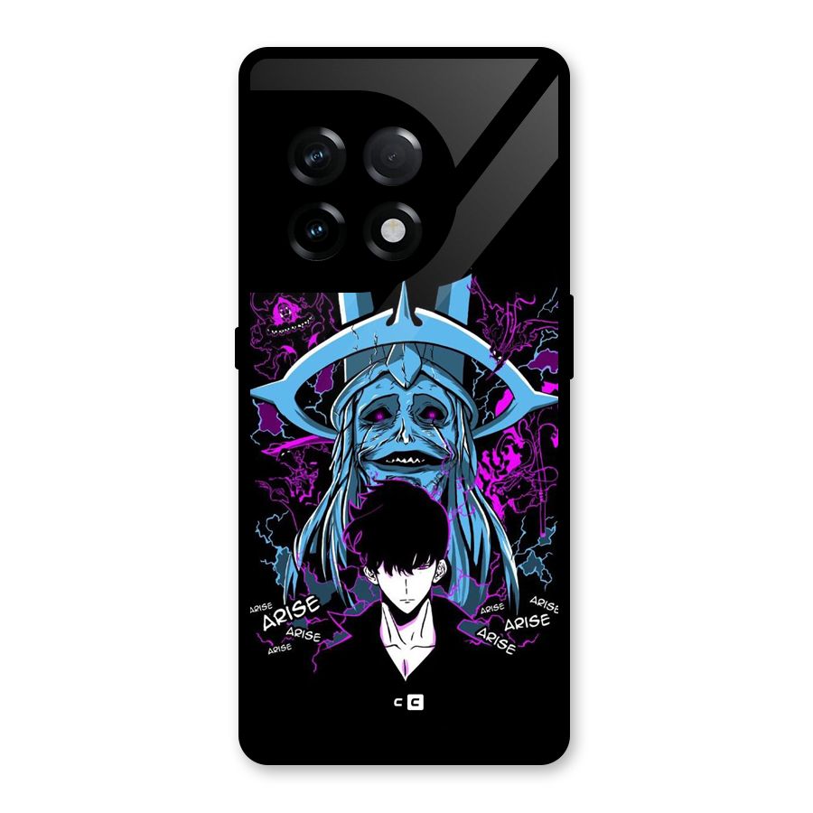 Jinwoo Arise Glass Back Case for OnePlus 11R