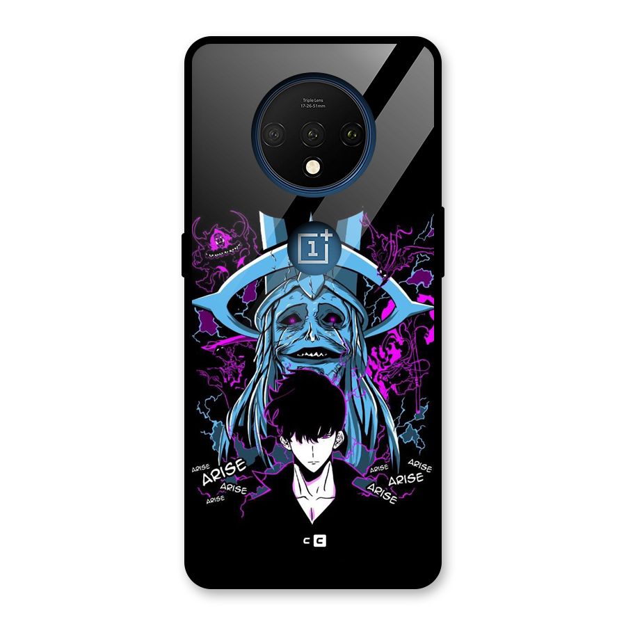 Jinwoo Arise Glass Back Case for OnePlus 7T