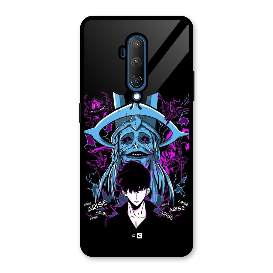 Jinwoo Arise Glass Back Case for OnePlus 7T Pro