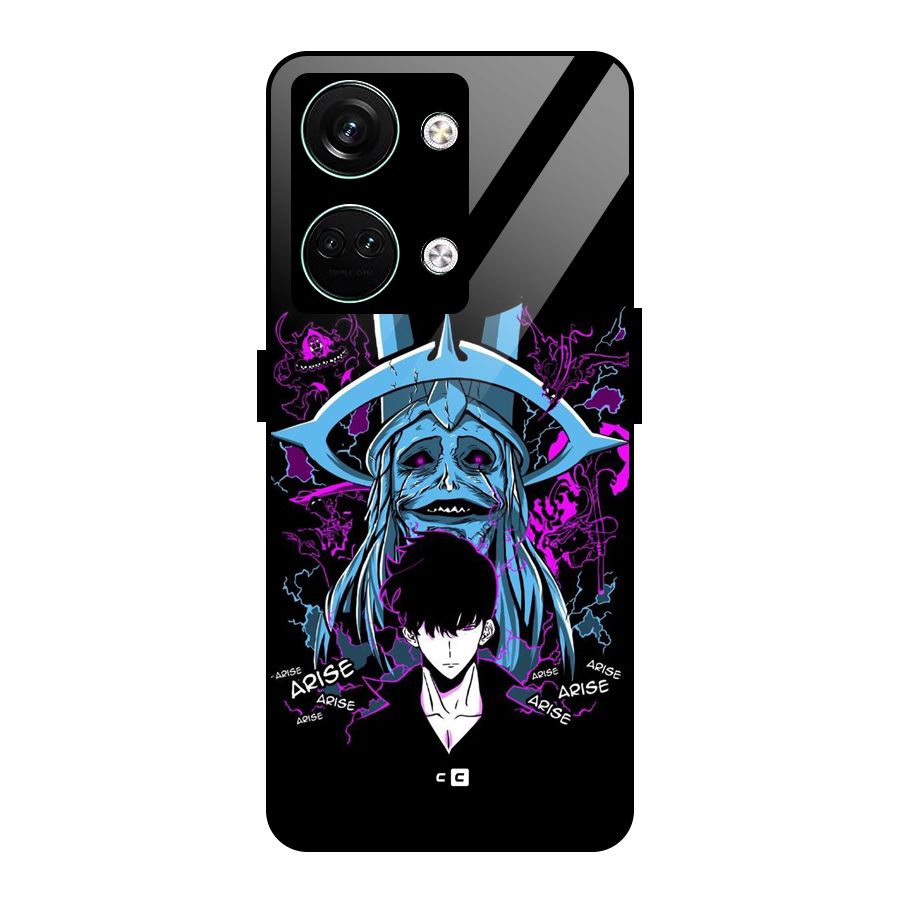 Jinwoo Arise Glass Back Case for Oneplus Nord 3