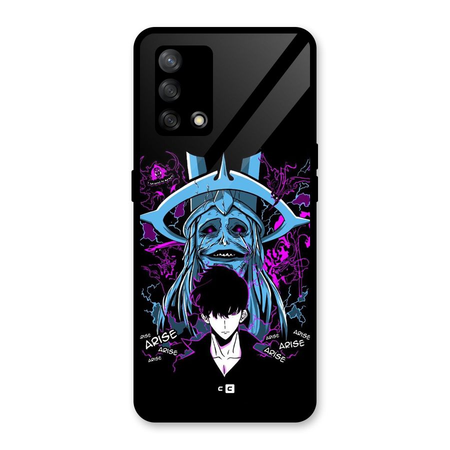 Jinwoo Arise Glass Back Case for Oppo F19s