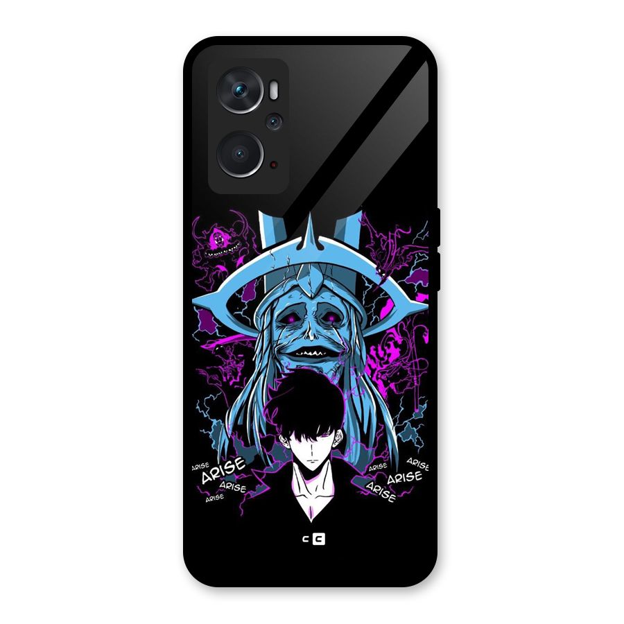 Jinwoo Arise Glass Back Case for Oppo K10 4G