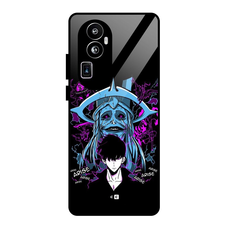 Jinwoo Arise Glass Back Case for Oppo Reno10 Pro Plus