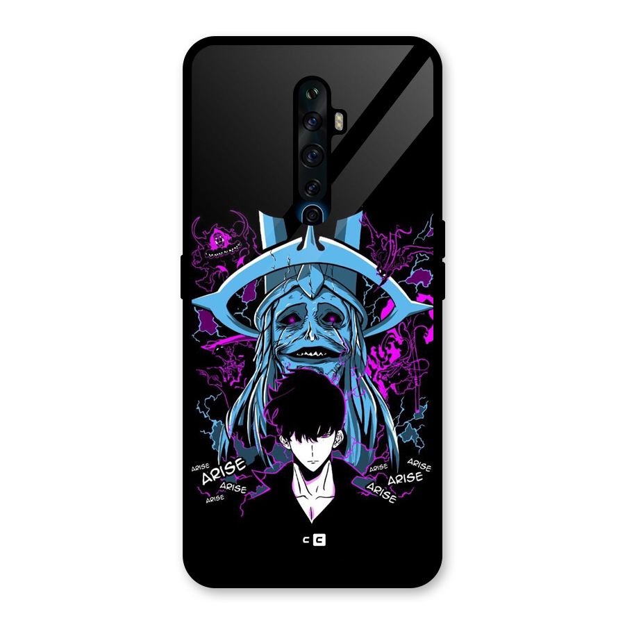 Jinwoo Arise Glass Back Case for Oppo Reno2 Z