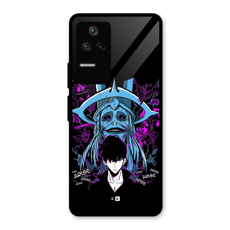 Jinwoo Arise Glass Back Case for Poco F4 5G