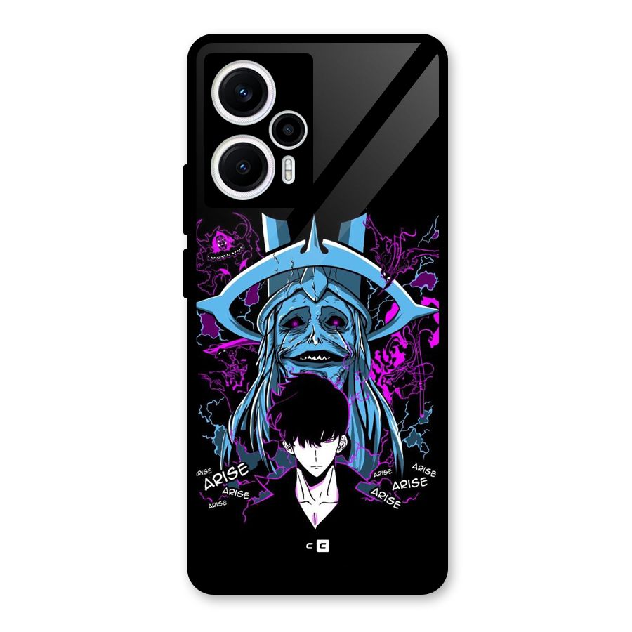 Jinwoo Arise Glass Back Case for Poco F5