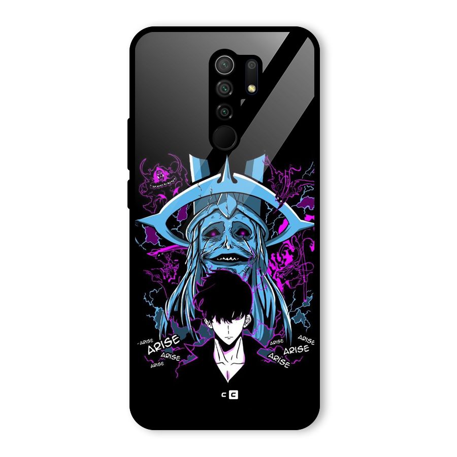 Jinwoo Arise Glass Back Case for Poco M2