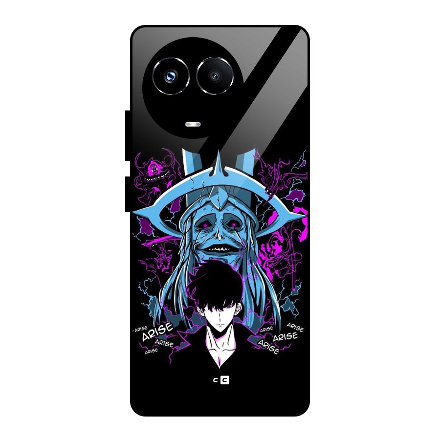 Jinwoo Arise Glass Back Case for Realme 11X