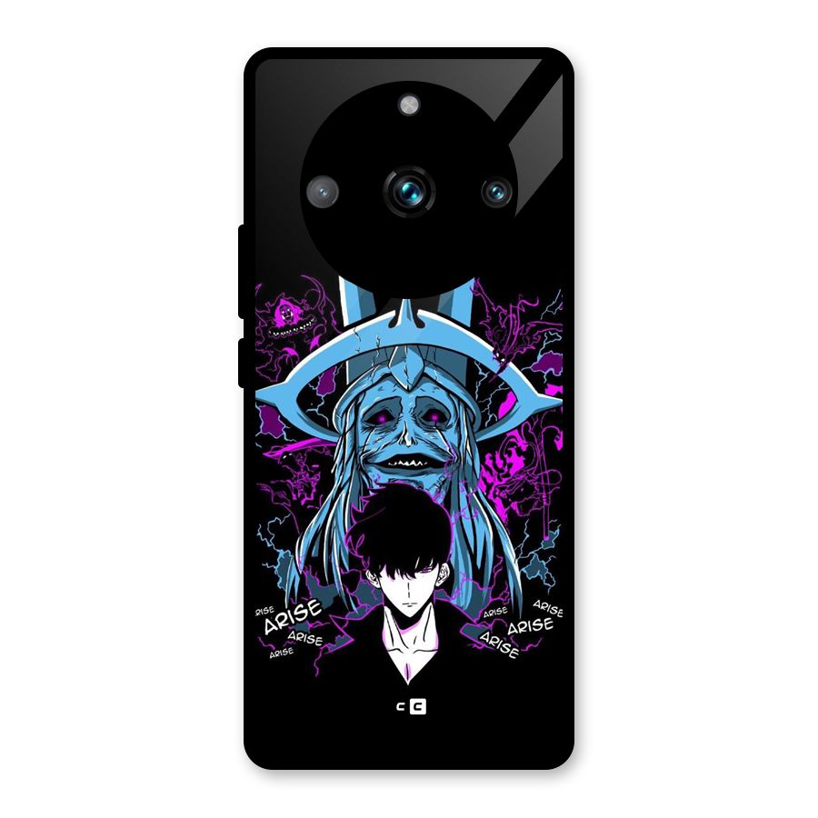 Jinwoo Arise Glass Back Case for Realme 11 Pro Plus
