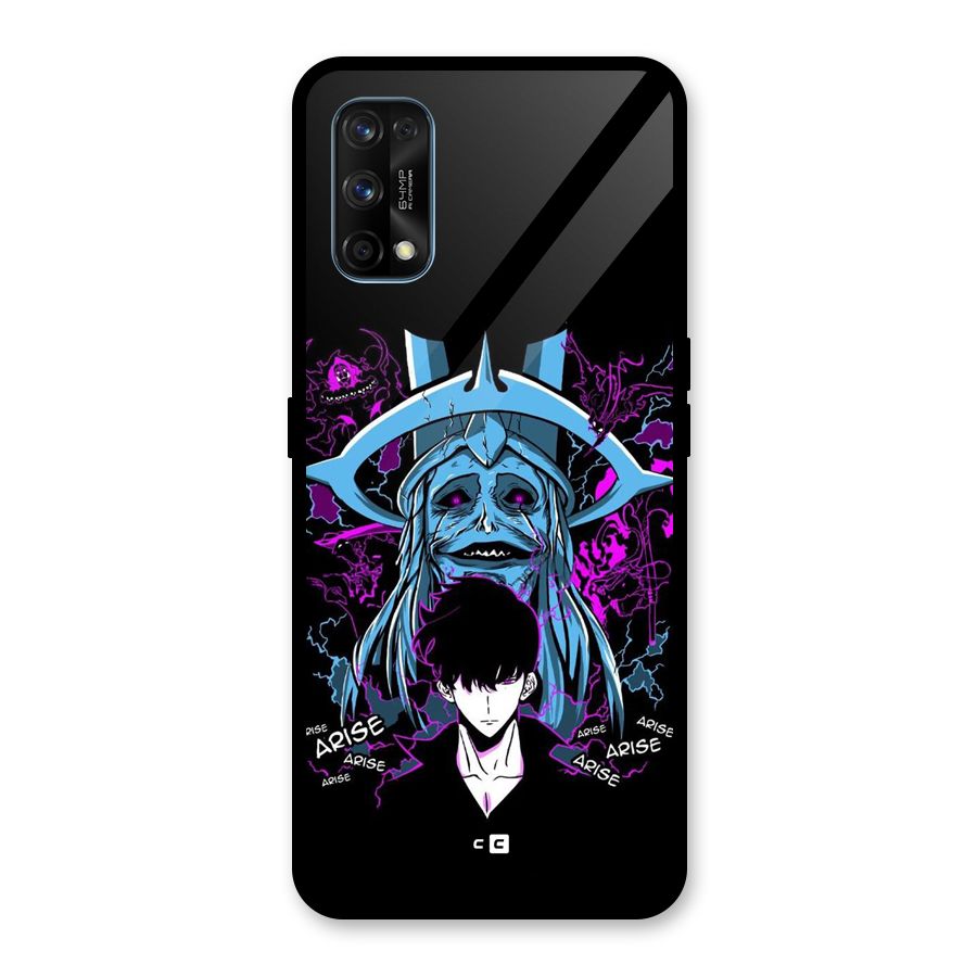 Jinwoo Arise Glass Back Case for Realme 7 Pro