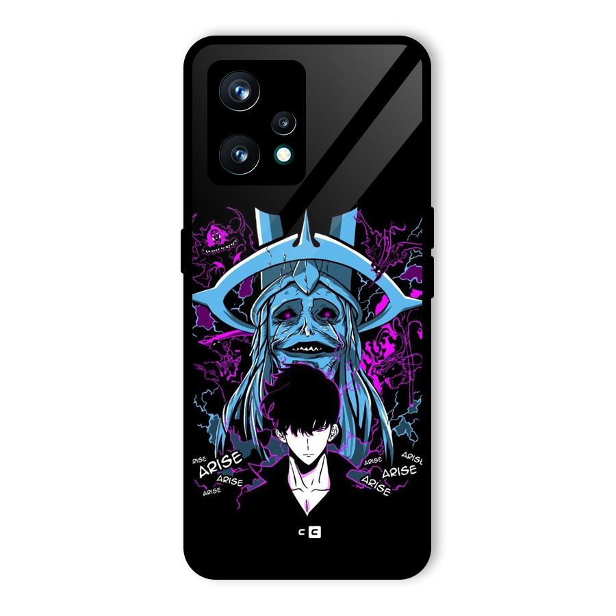 Jinwoo Arise Glass Back Case for Realme 9 Pro Plus 5G