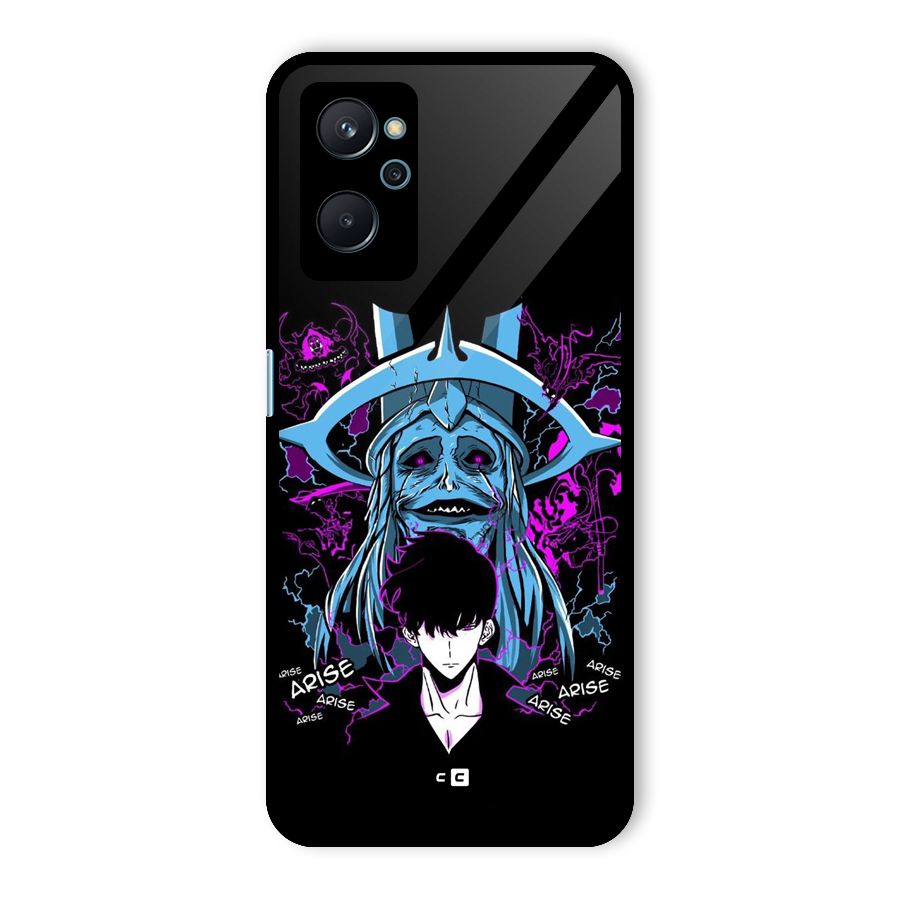 Jinwoo Arise Glass Back Case for Realme 9i