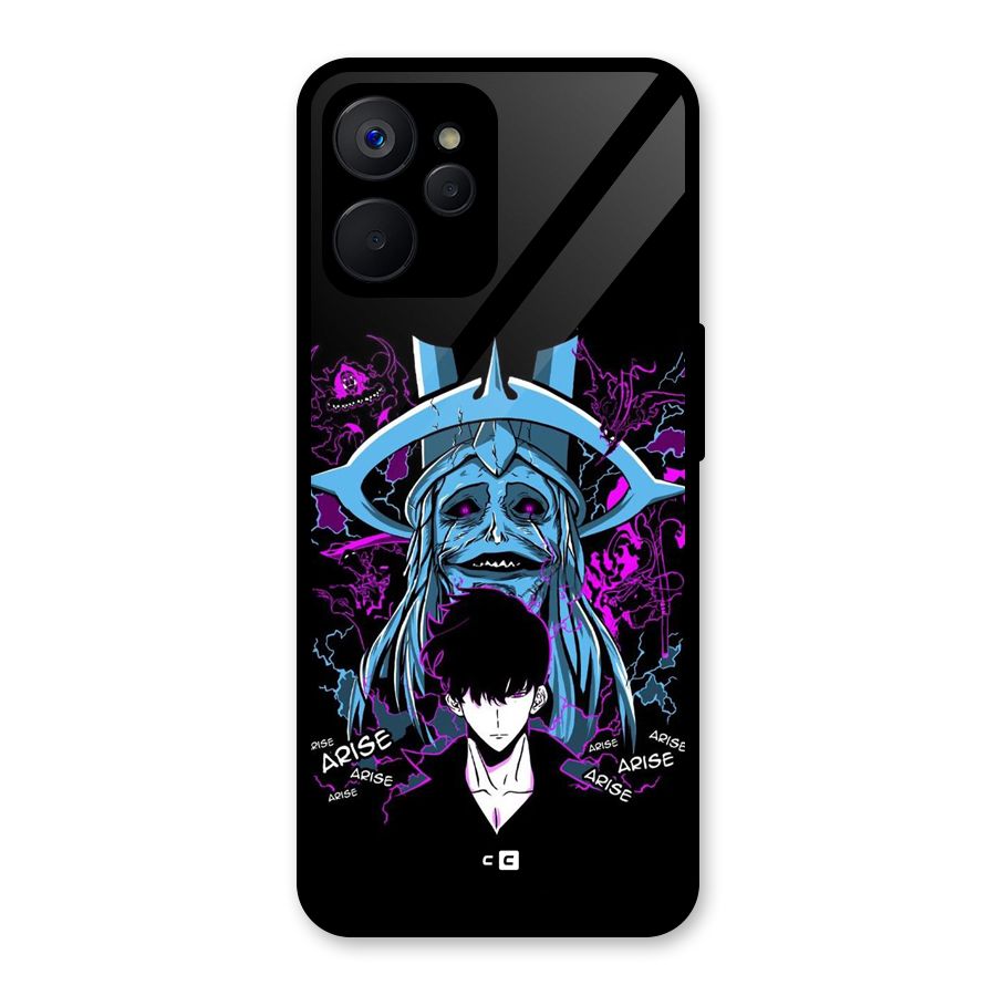 Jinwoo Arise Glass Back Case for Realme 9i 5G