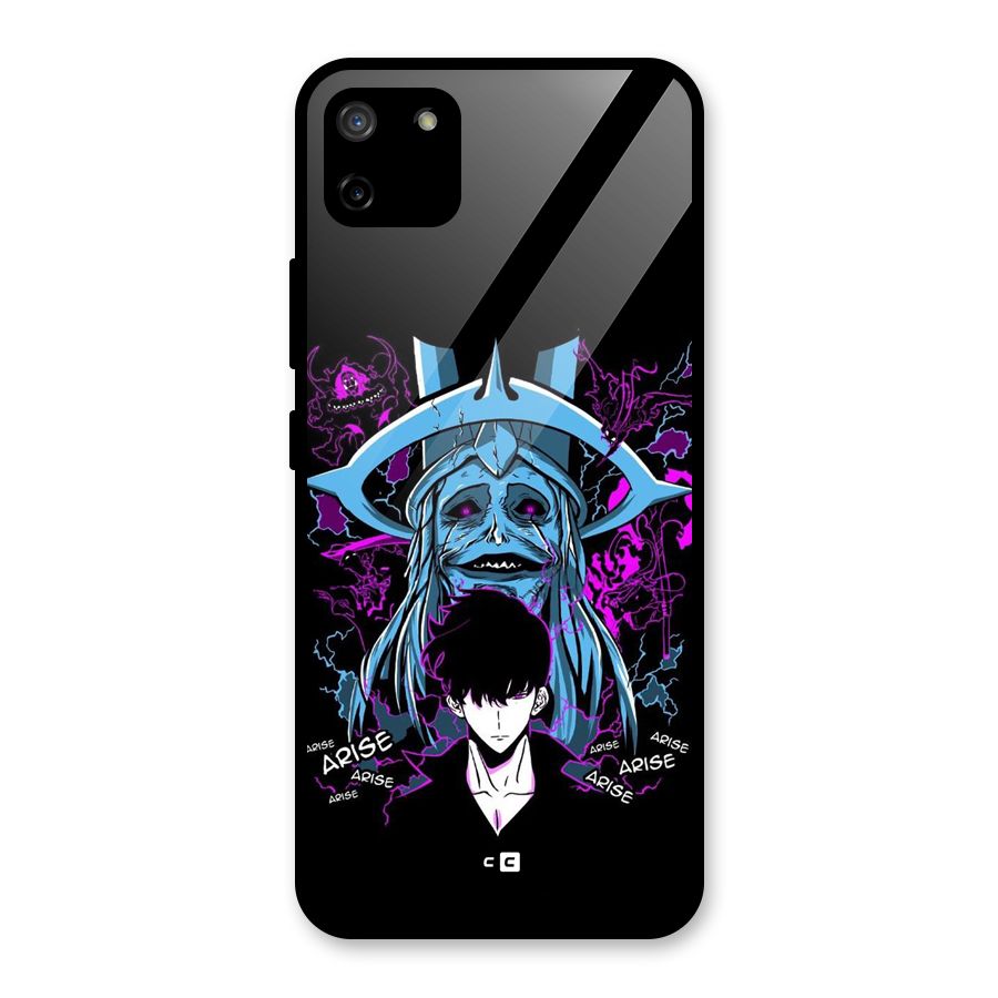 Jinwoo Arise Glass Back Case for Realme C11