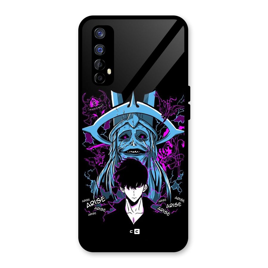 Jinwoo Arise Glass Back Case for Realme Narzo 20 Pro