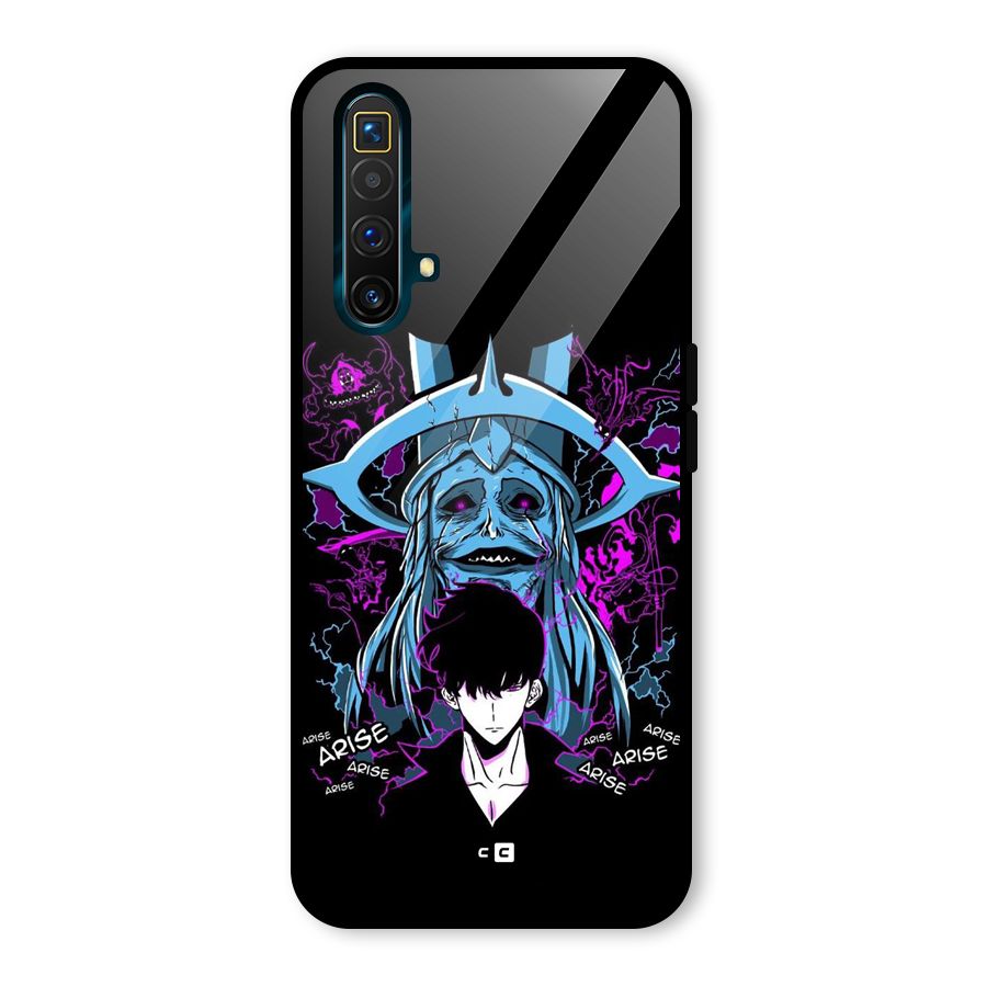 Jinwoo Arise Glass Back Case for Realme X3