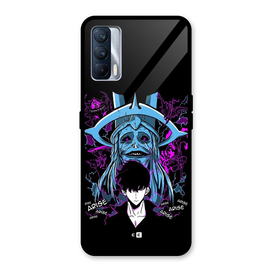 Jinwoo Arise Glass Back Case for Realme X7