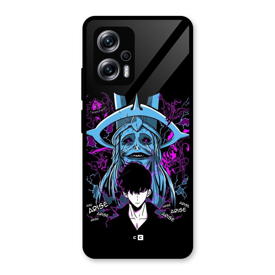 Jinwoo Arise Glass Back Case for Redmi K50i