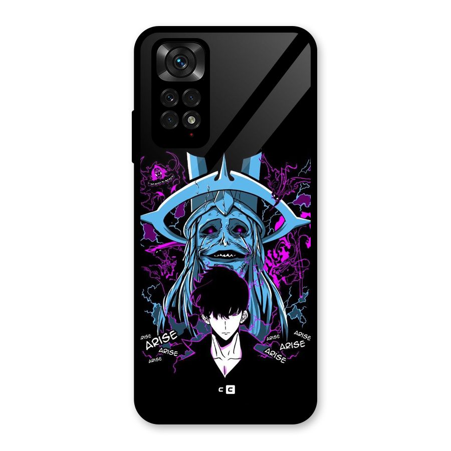Jinwoo Arise Glass Back Case for Redmi Note 11S