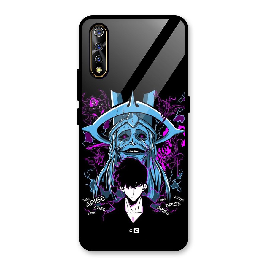 Jinwoo Arise Glass Back Case for Vivo S1