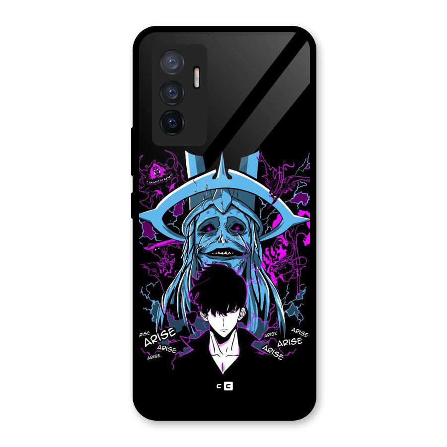 Jinwoo Arise Glass Back Case for Vivo V23e