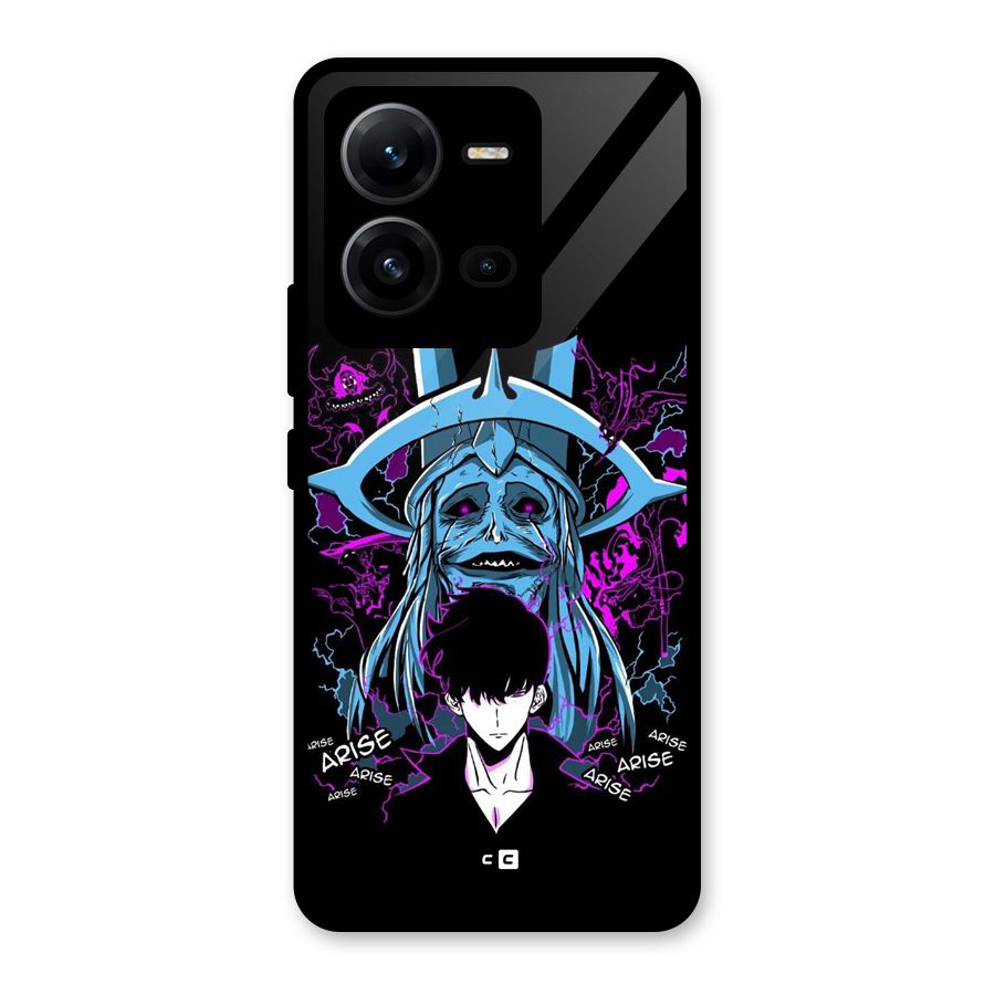 Jinwoo Arise Glass Back Case for Vivo V25